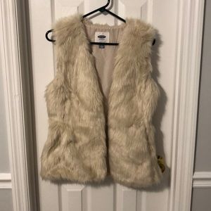 Old Navy Faux Fur Vest
